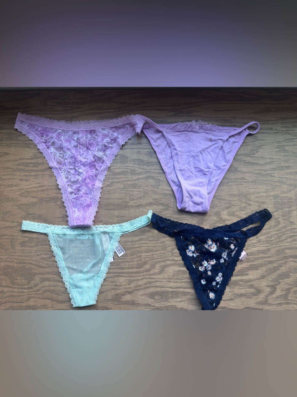 Victoria’s Secret Panty Bundle of Four